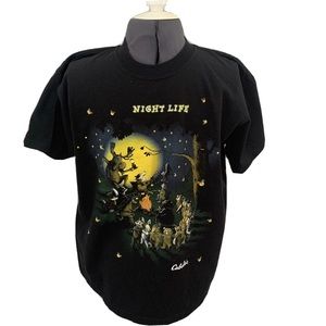 Cabela’s Boys Night Life T-shirt Sz XL